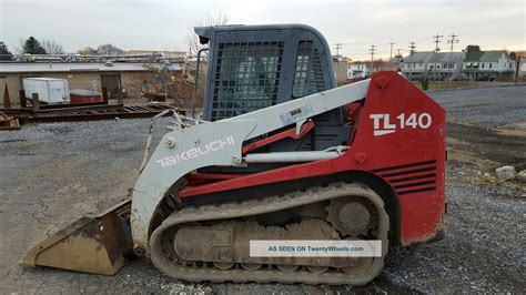 2006 takeuchi tl140 skid steer|takeuchi tl140 oil capacity.